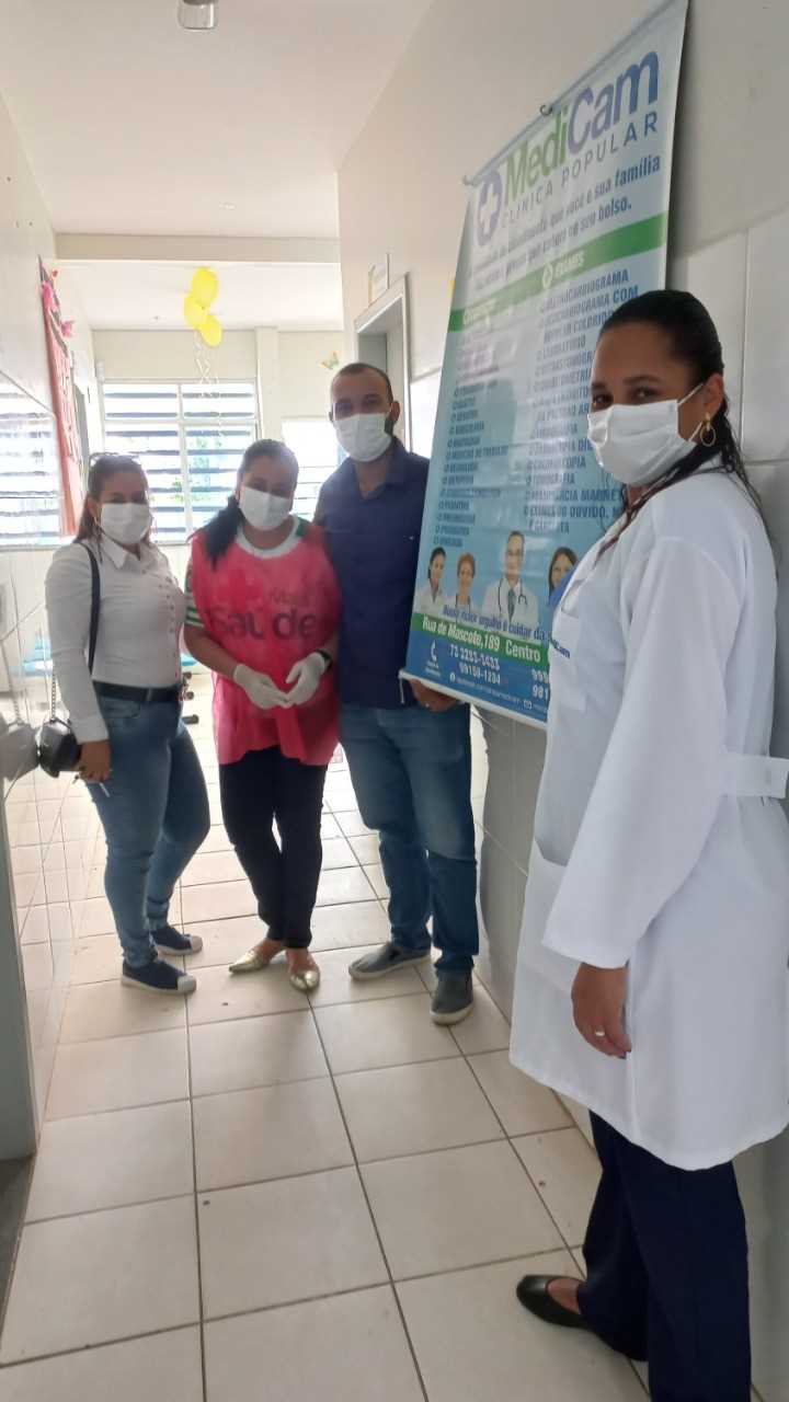 Camacã: PSF promove Feira de Saúde e Serviços, Mutirão pela Vida, e atende cerca de 650 pessoas